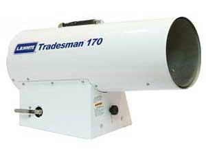 Tradesman 170 portable heater
