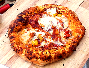 Big Green Egg Pizza