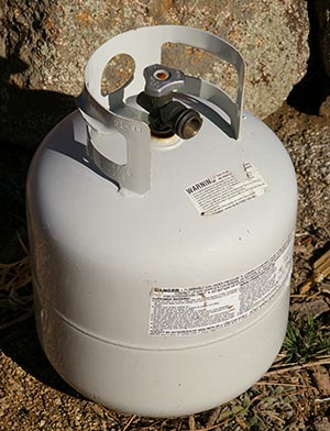 20 lb. DOT cylinder