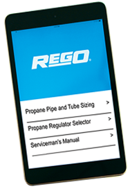 Rego app on a mobile device.