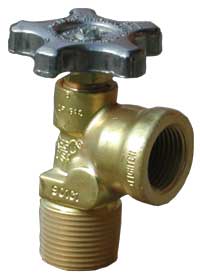 Service valve for ASME Motor Fuel container.