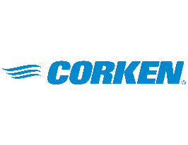 Corken logo.