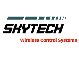 Skytech logo.